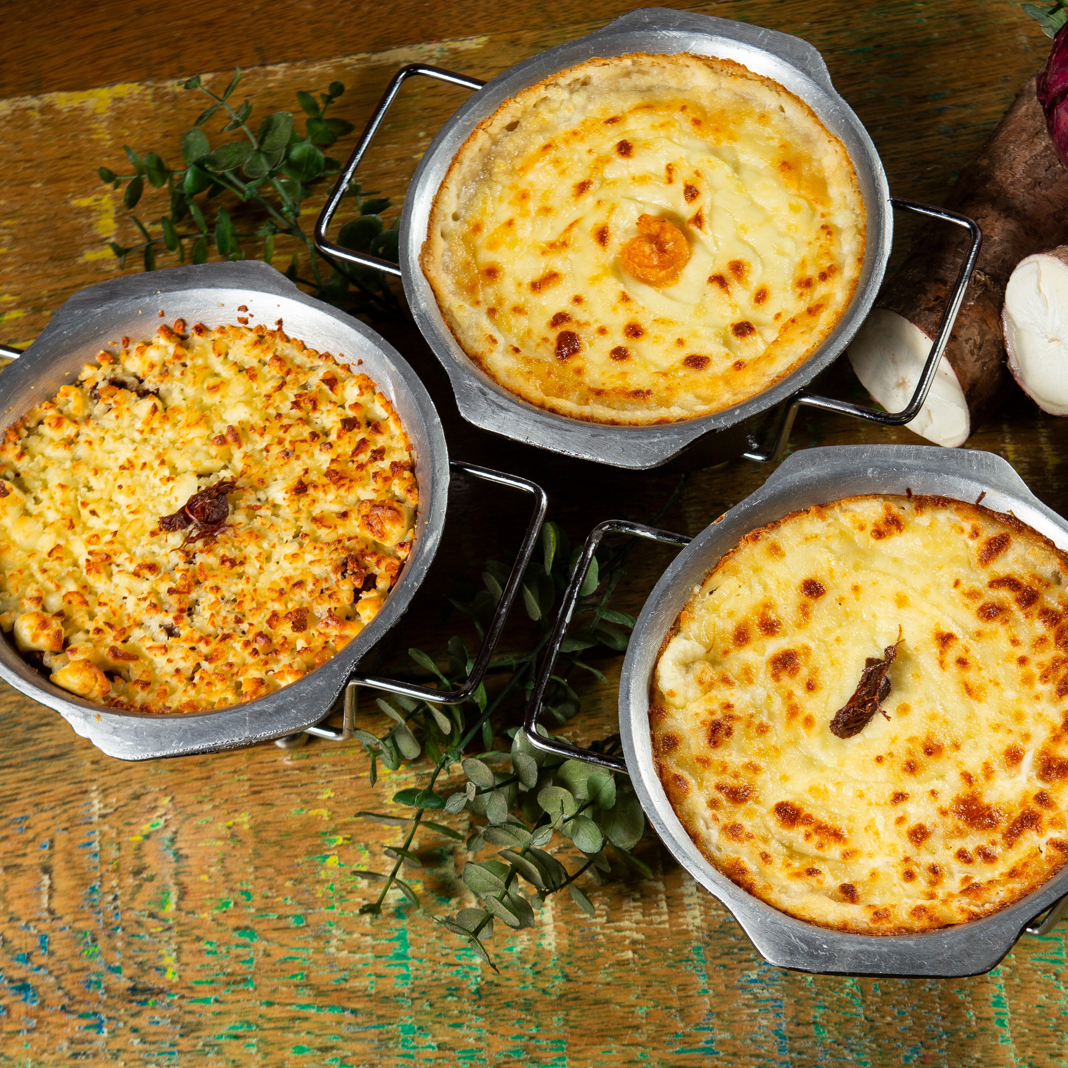 Macaxeira de Camarão com Coalho 