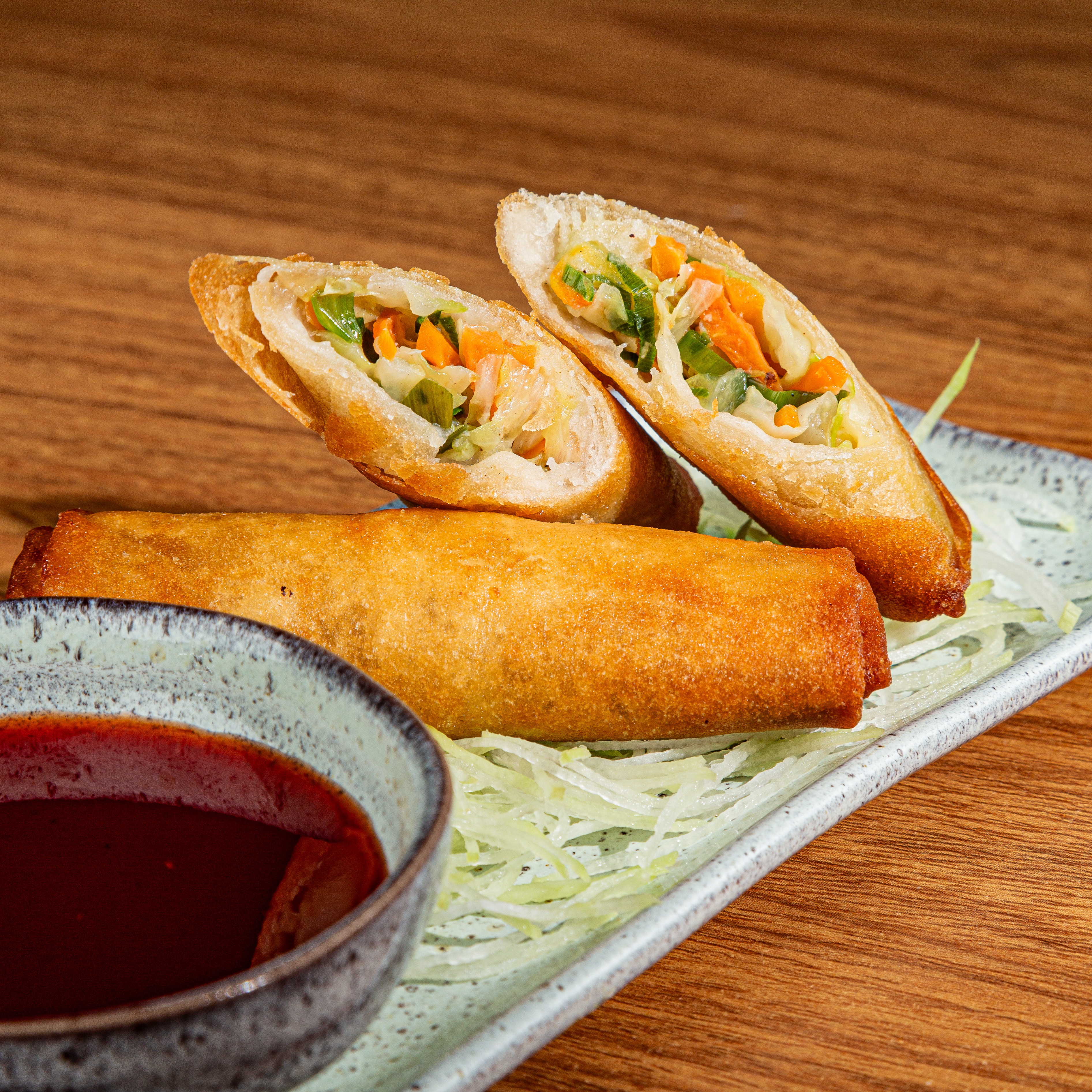 Harumaki (rolinho primavera) de legumes (02un)