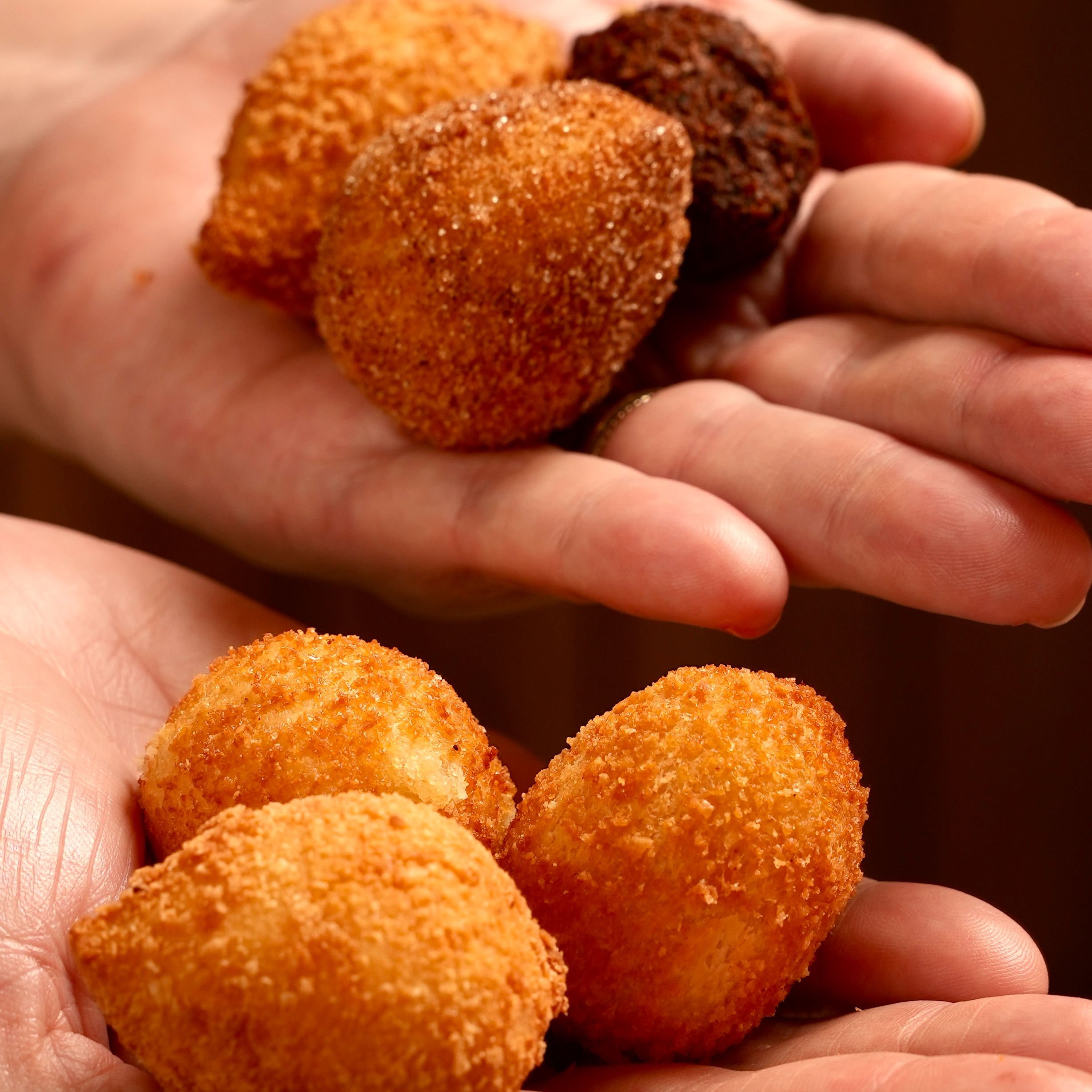 75x Salgadinhos Fritos de 30g.