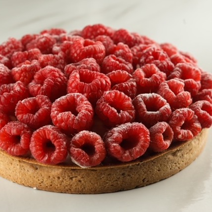 Torta de Framboesa Frescas - 4 pessoas