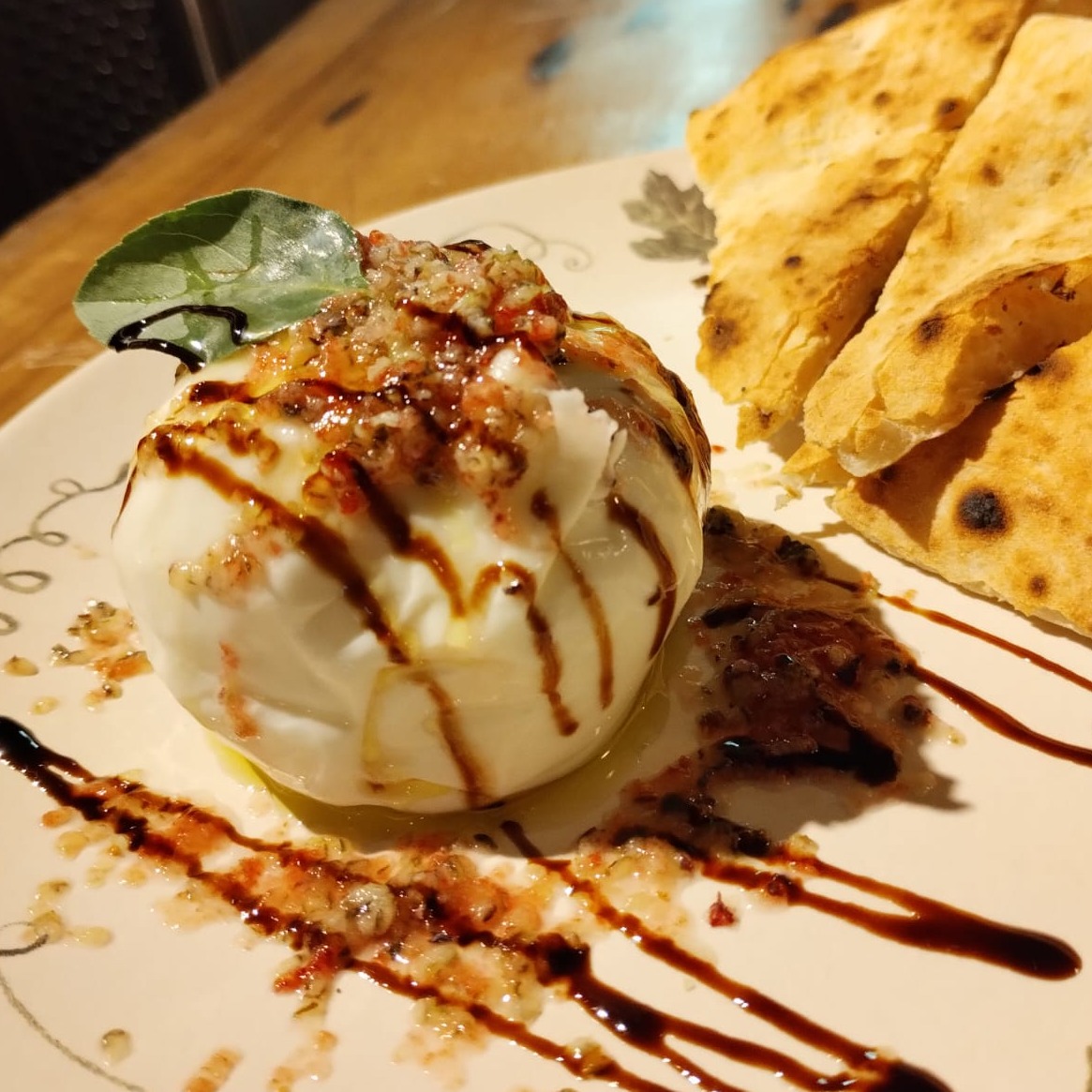 BURRATA COM FROZEN DE FIGO