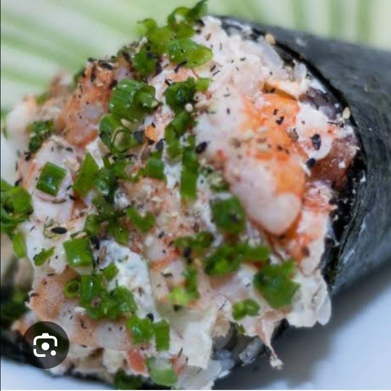 Temak Salmão Grelhado Com Camarão 