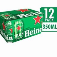  Pack Heineken 350ml com 12unidades