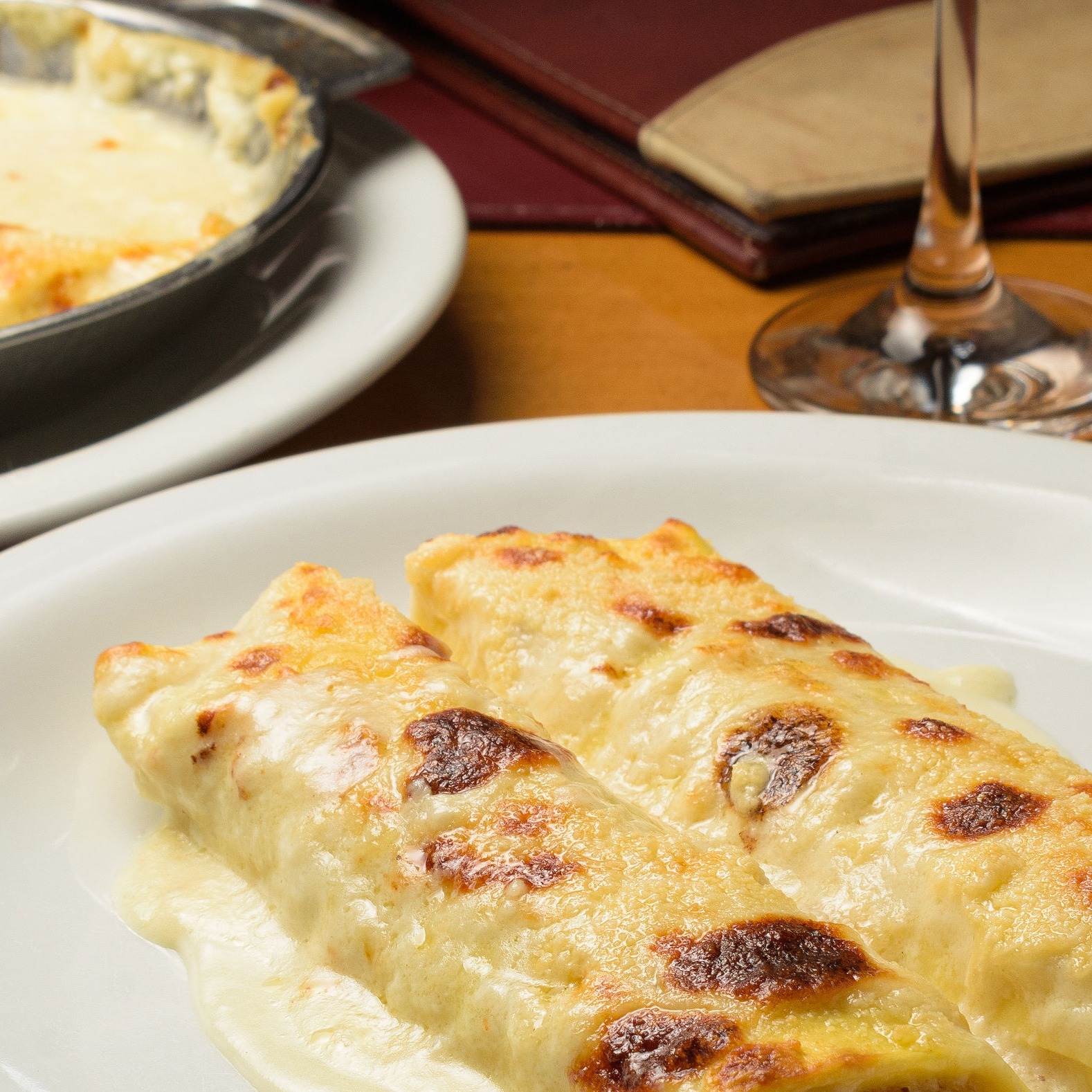 Canelone de Camarão com Catupiri