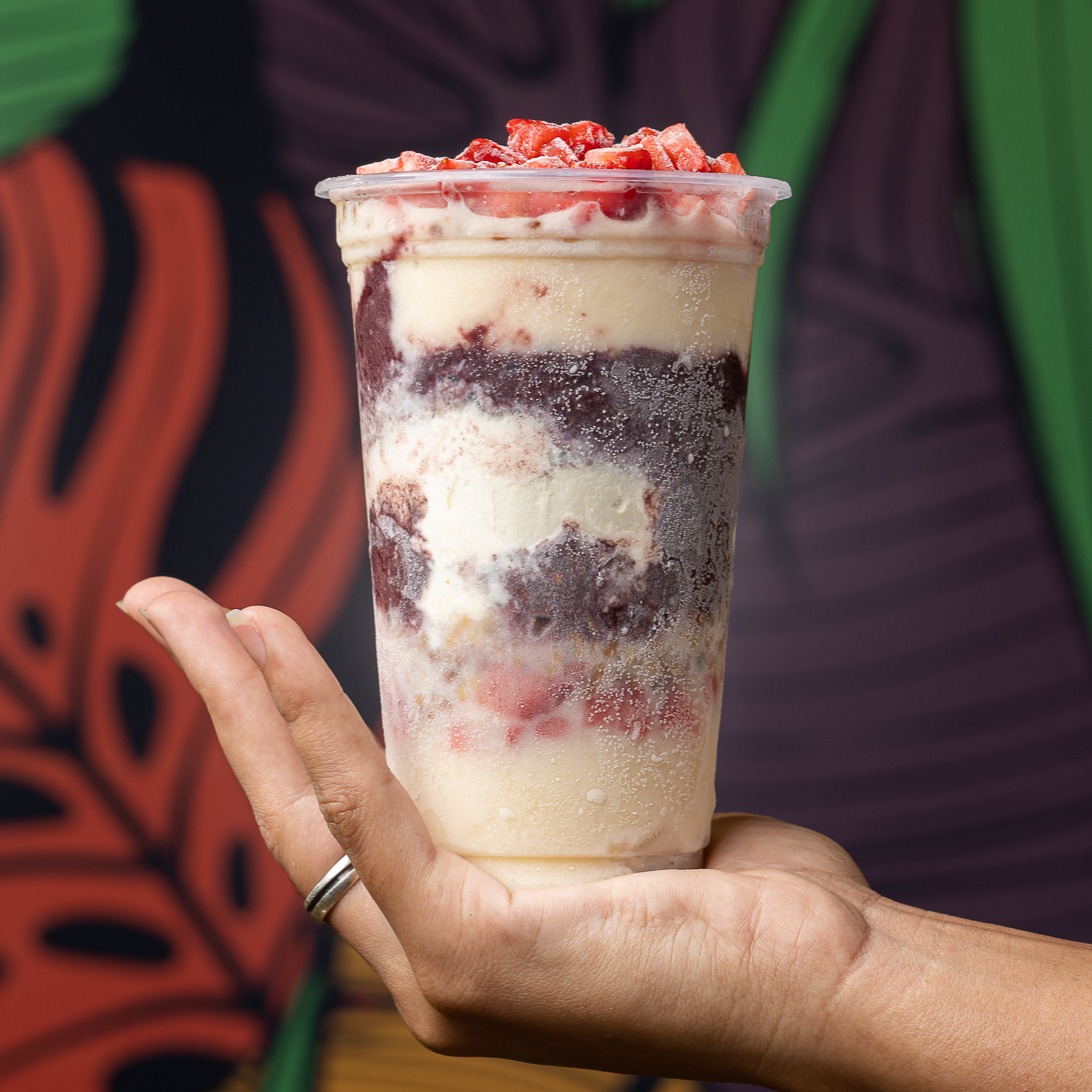 Combo 4 - Açaí c/ Granola, Banana e Leite condensado - 2 Copos de 500ml