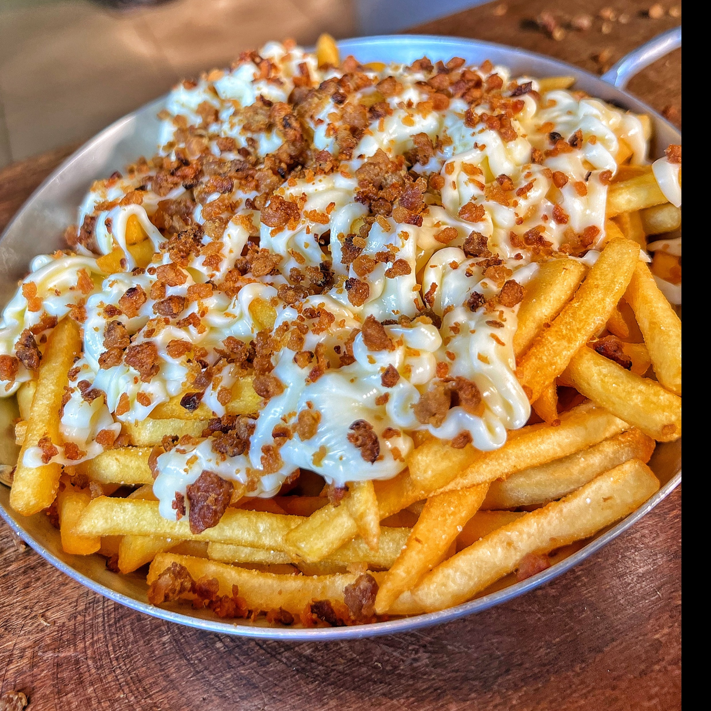 BATATA COM CATUPIRY E BACON