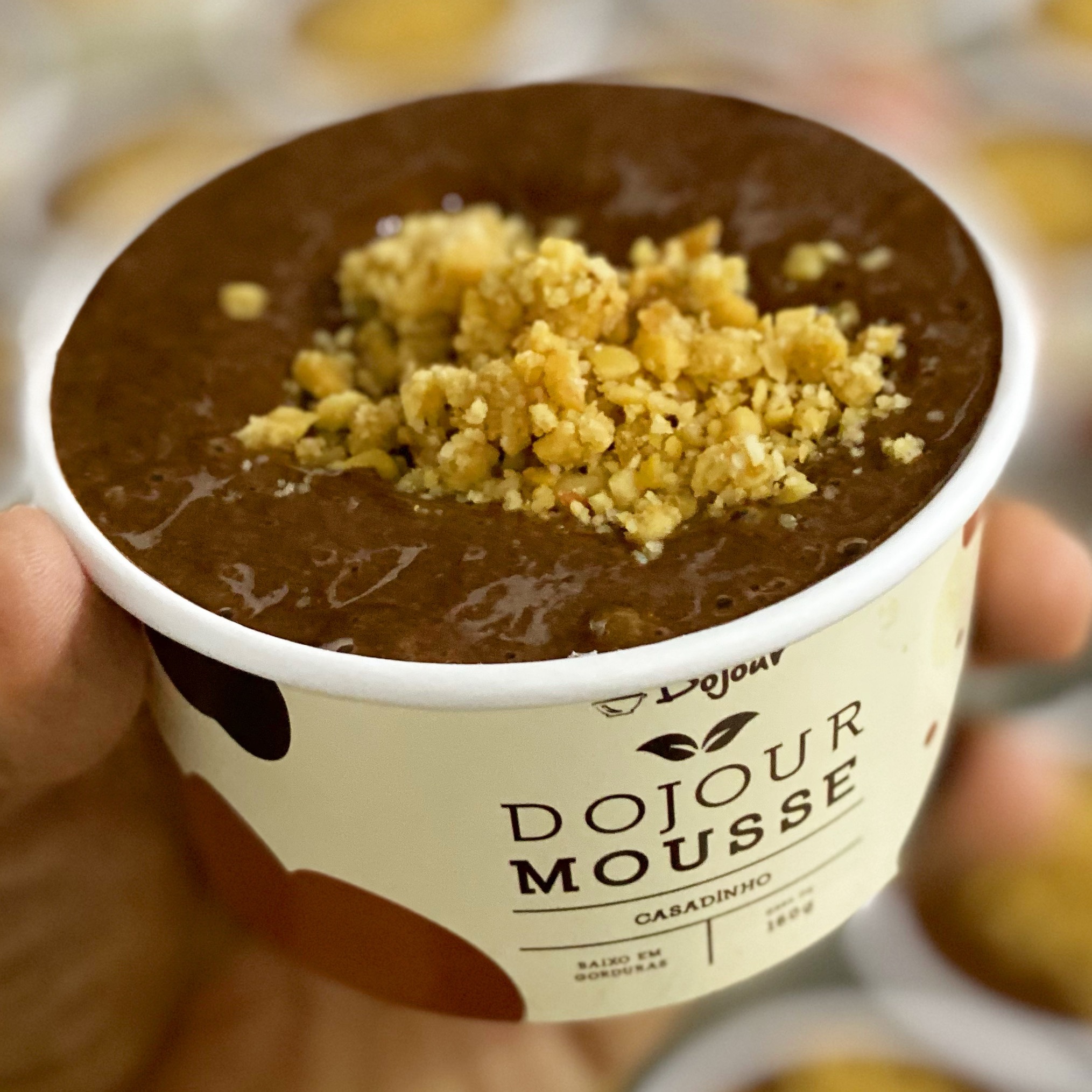 Mousse Casadinho (meio amargo e branco)