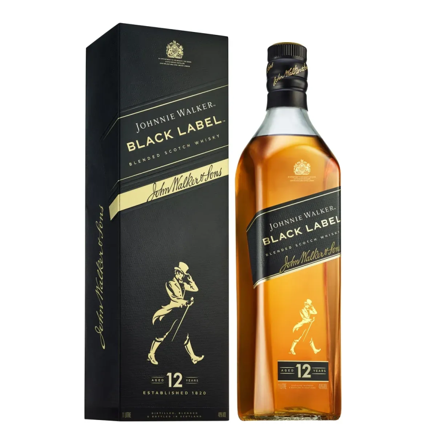WHISKY BLACK LABEL - 750 ML