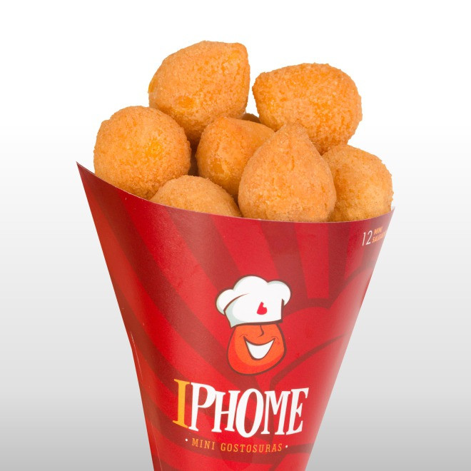 Cone de Mini Salgados 12un.