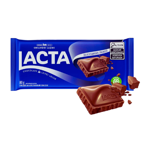 Lacta Ao Leite 80g