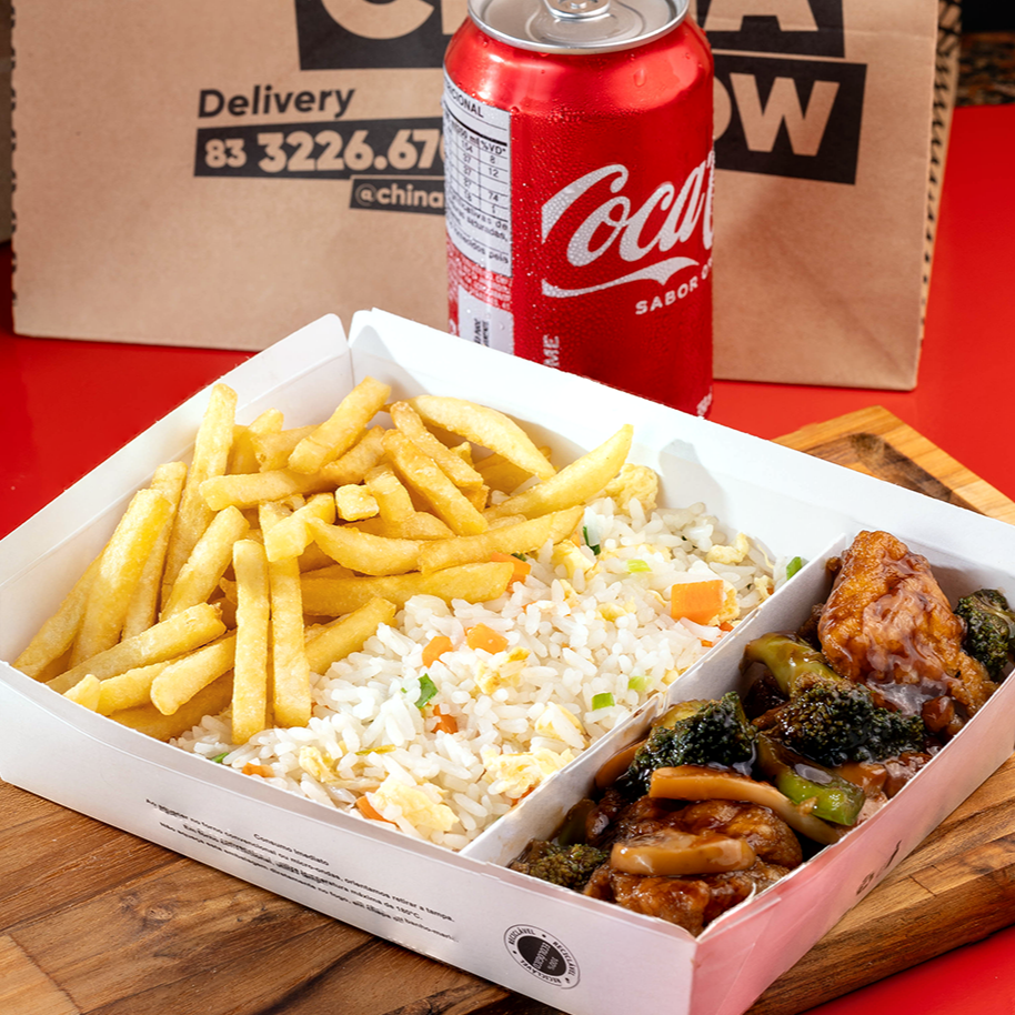 5072 - Combo Filé de Peixe Pescada Amarela com cogumelo e Brócolis 1p