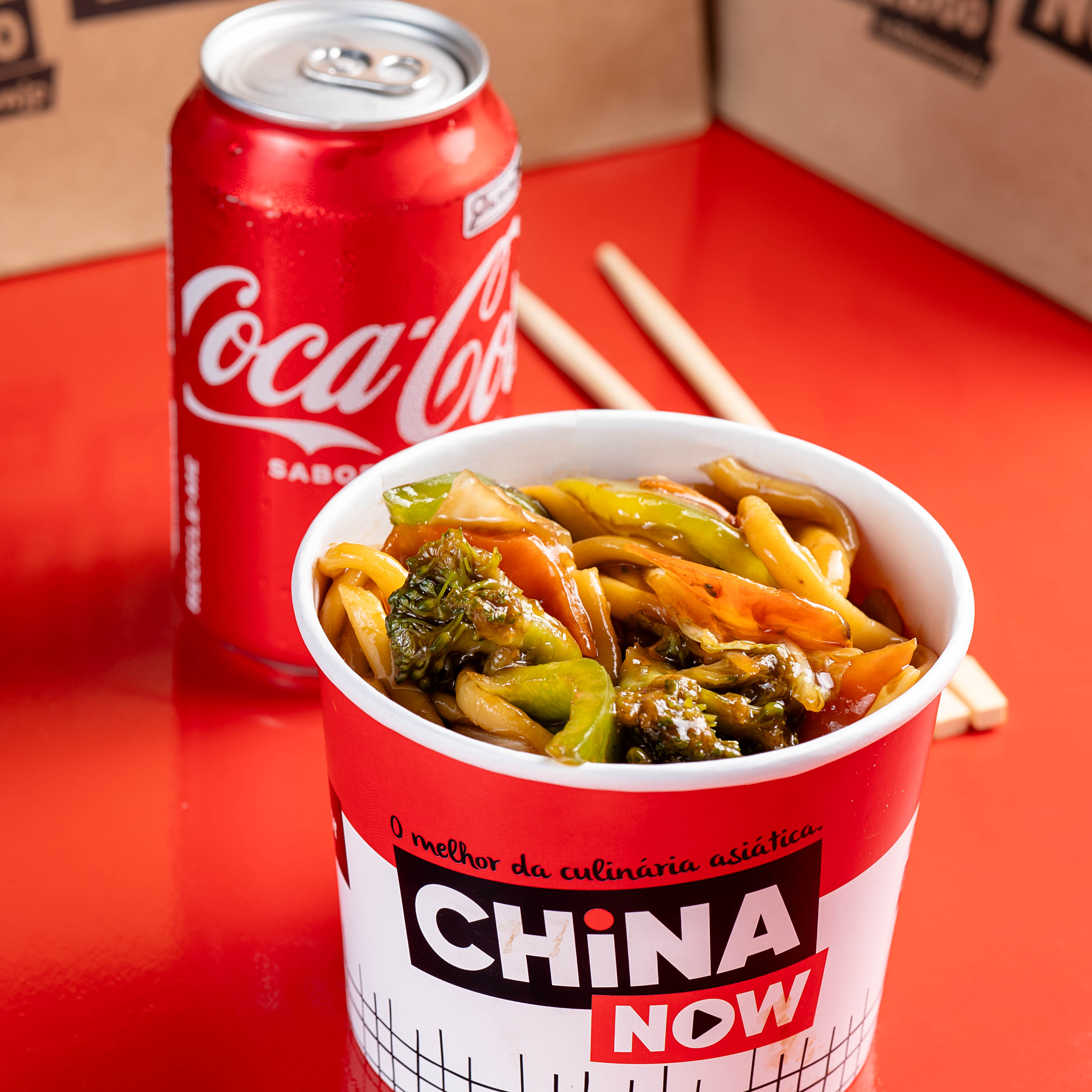 3035 - Combo Macarrão Chop Suey Vegetariano 1p