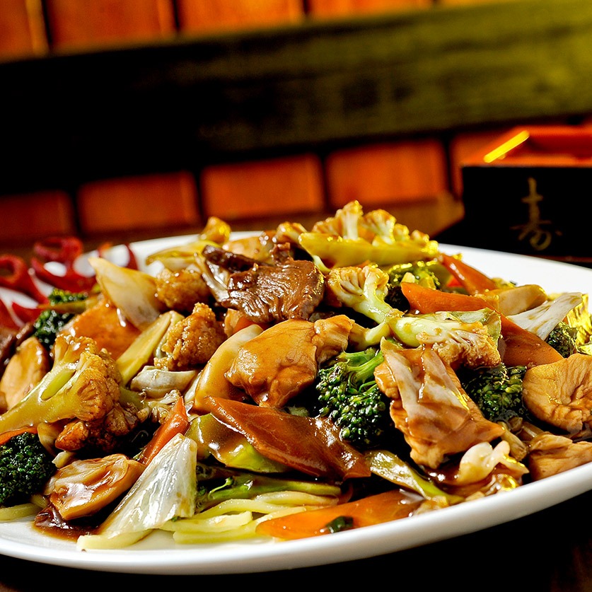 Yakisoba de Camarão