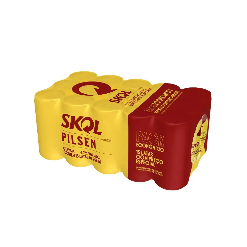 SKOL 269ML FARDO C/15 UN.