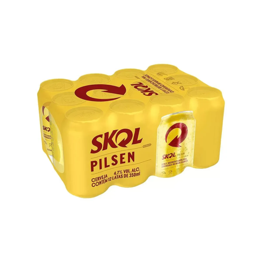 SKOL 350ML FARDO C/12 UN.