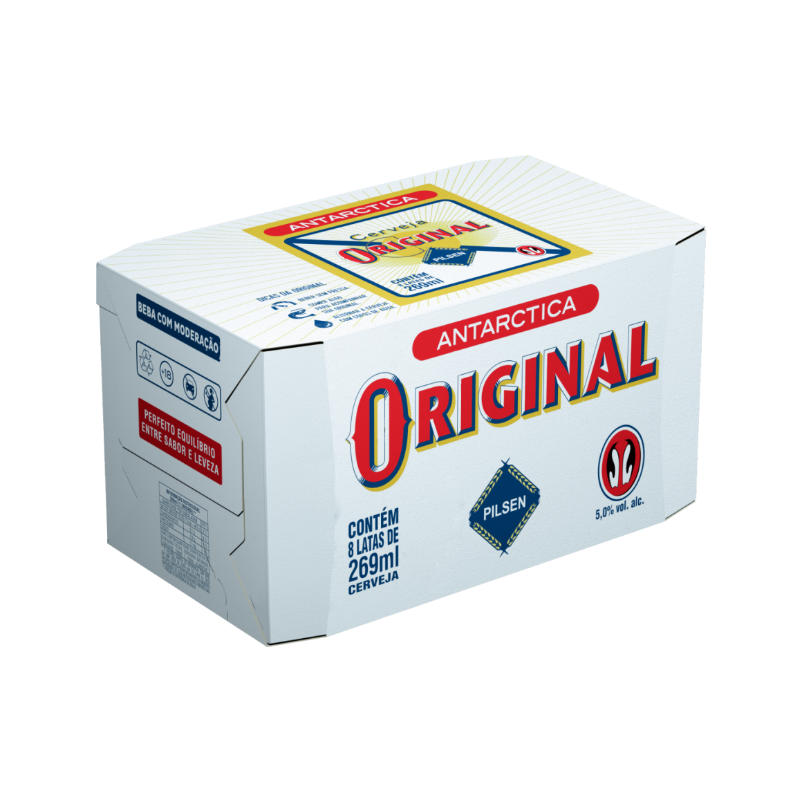 ORIGINAL ANTARCTICA 269ML CX C/8 UN.