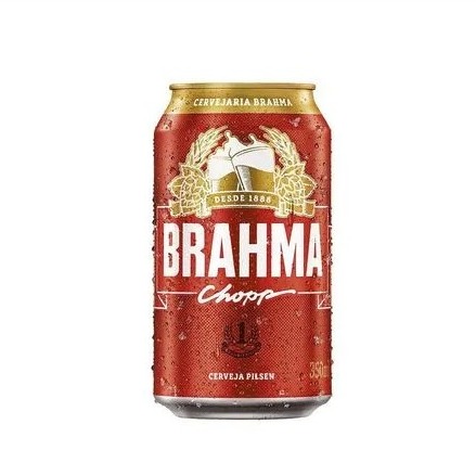 Cerveja Pilsen Chopp Lata 350ml Brahma