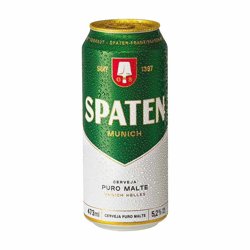 CERVEJA SPATEN 473ML LATÃO