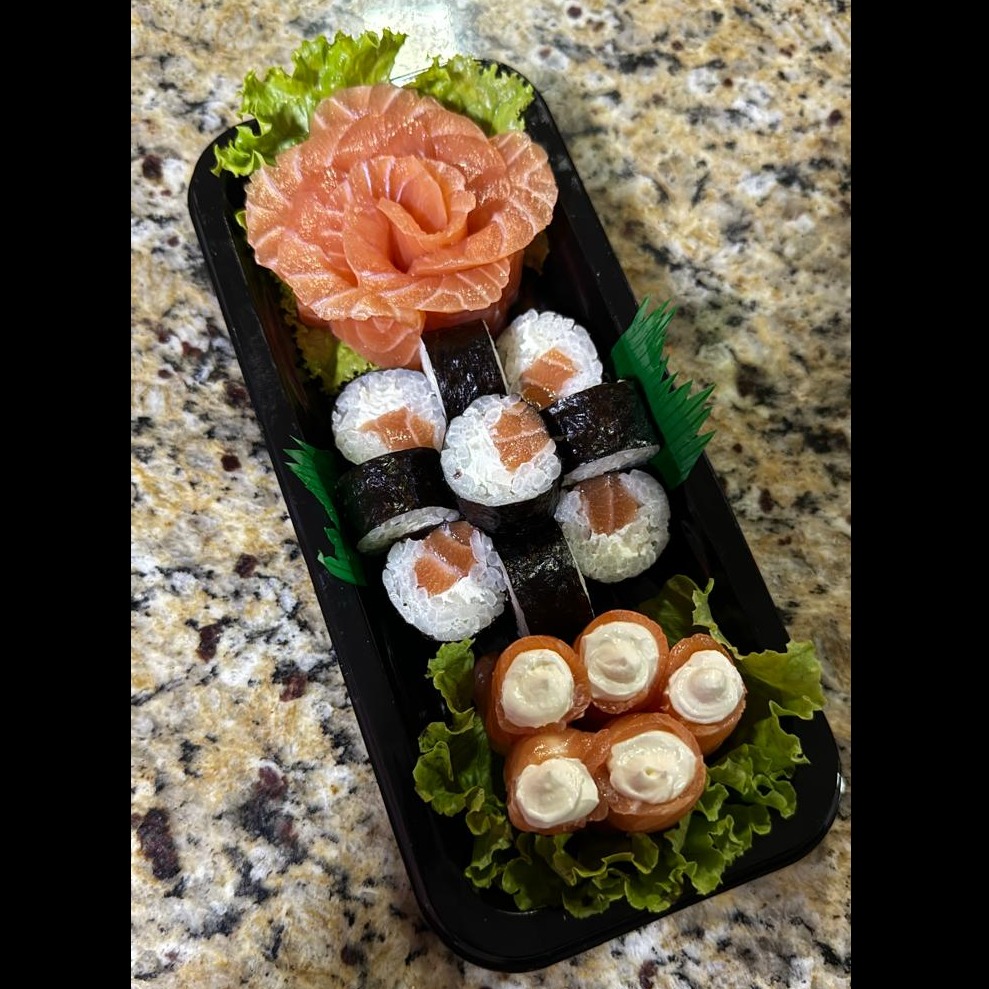 20 peças + Pizza Hot