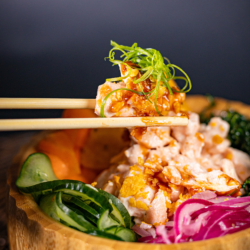 Monte seu poke - Médio