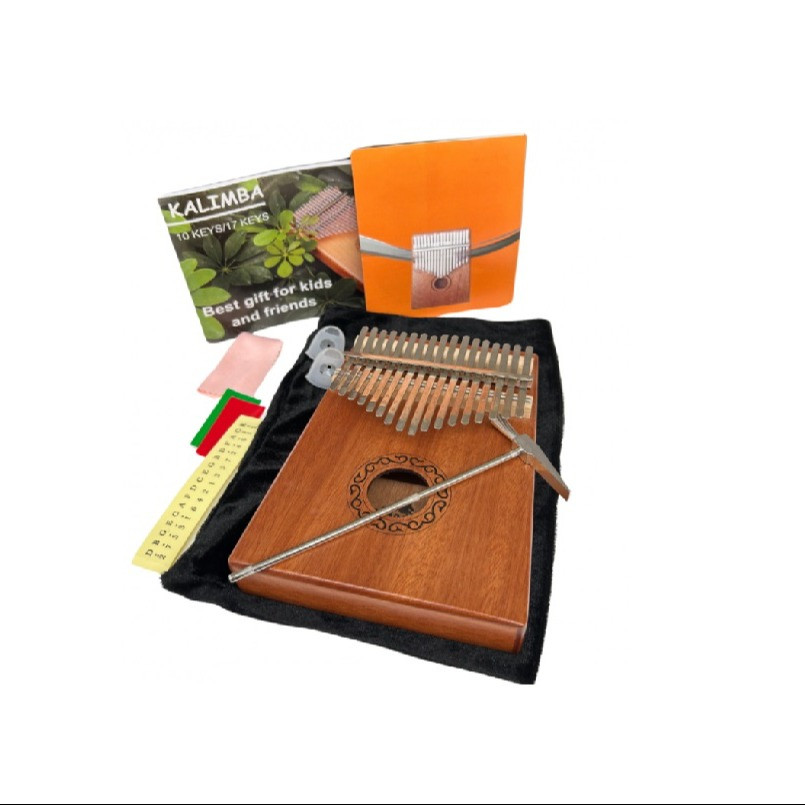 KALIMBA MAHOGANY 17 TECLAS (Completo)
