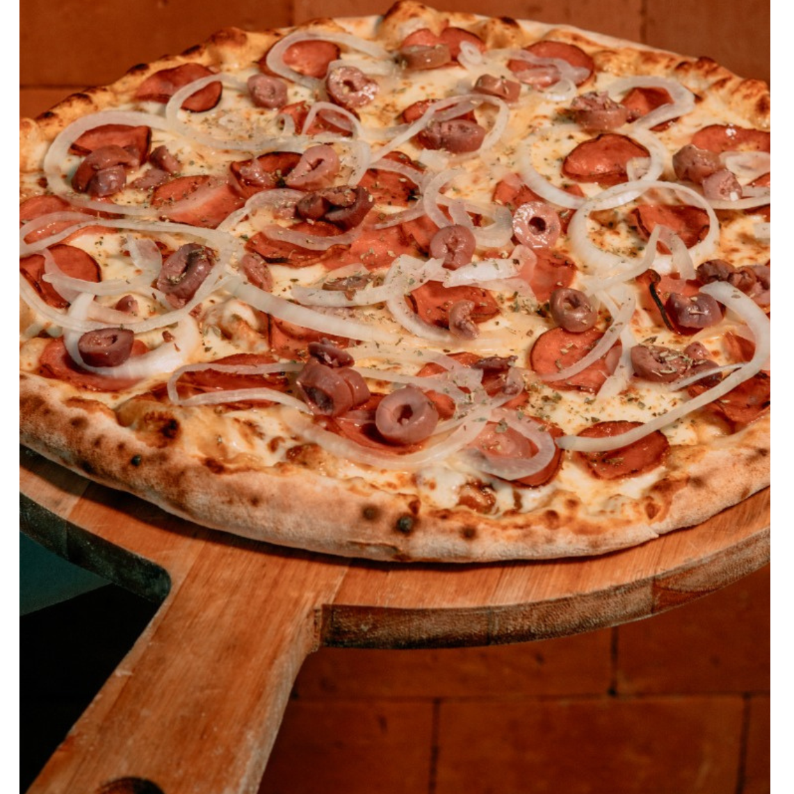 Pizza de calabresa 35 cm