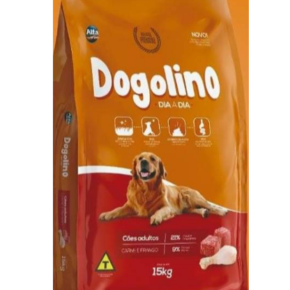 RAÇÃO DOGOLINO PREMIUM DIA-A-DIA CÃES ADULTO 25kg