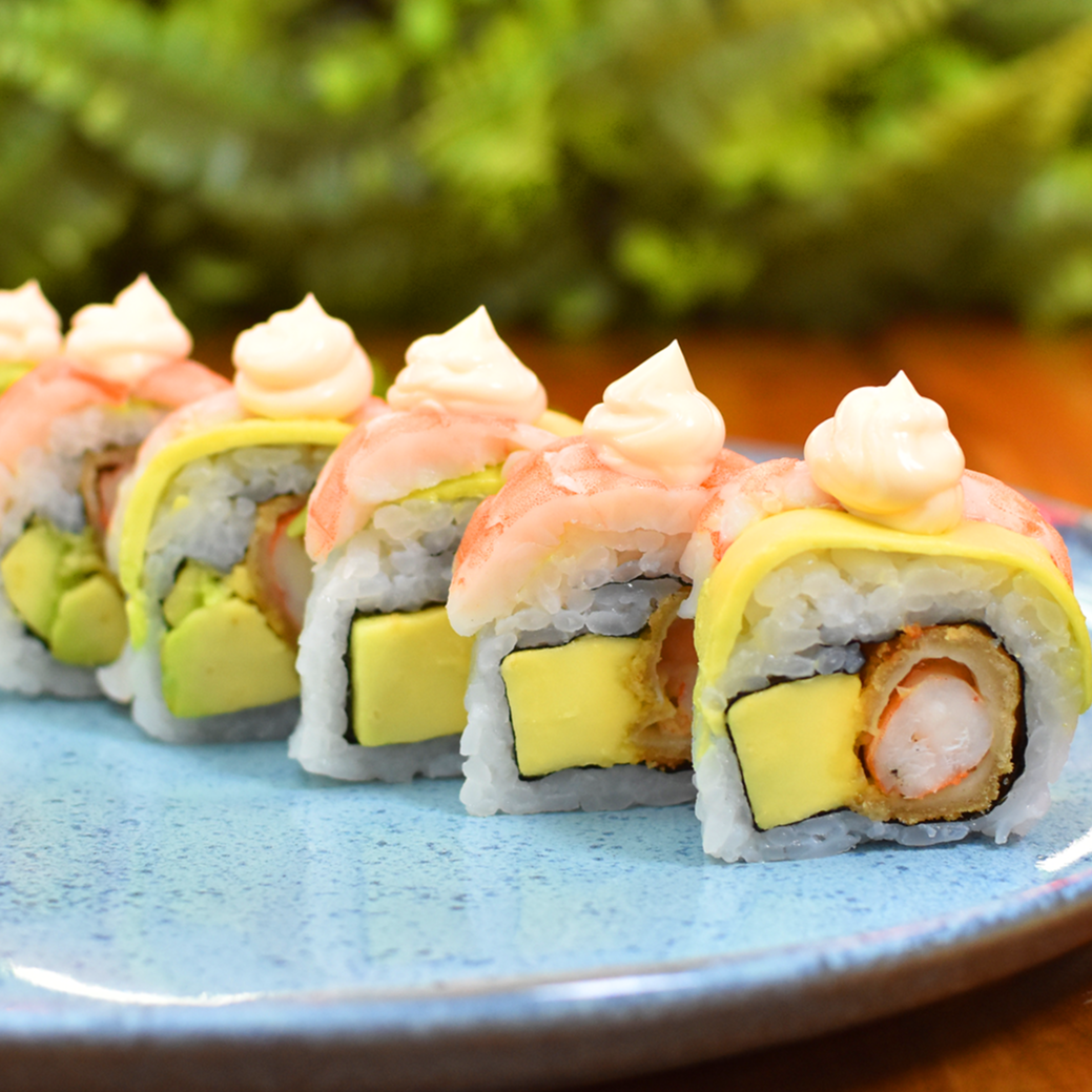 SHRIMP SHRIMP TEMPURÁ ROLL (8un)