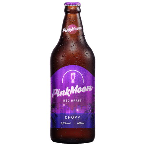 Chopp de Vinho Pink Moon Pet 600ml