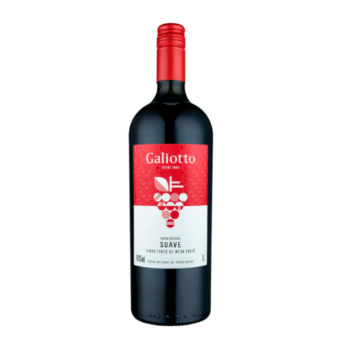 Vinho Tinto Galiotto Suave 1L