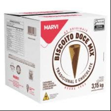 CAIXA CASQUINHA DOCE MIX MARVI 3,15KG