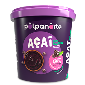 ACAI POLPA NORTE POTE 1,02KG - TRAD.