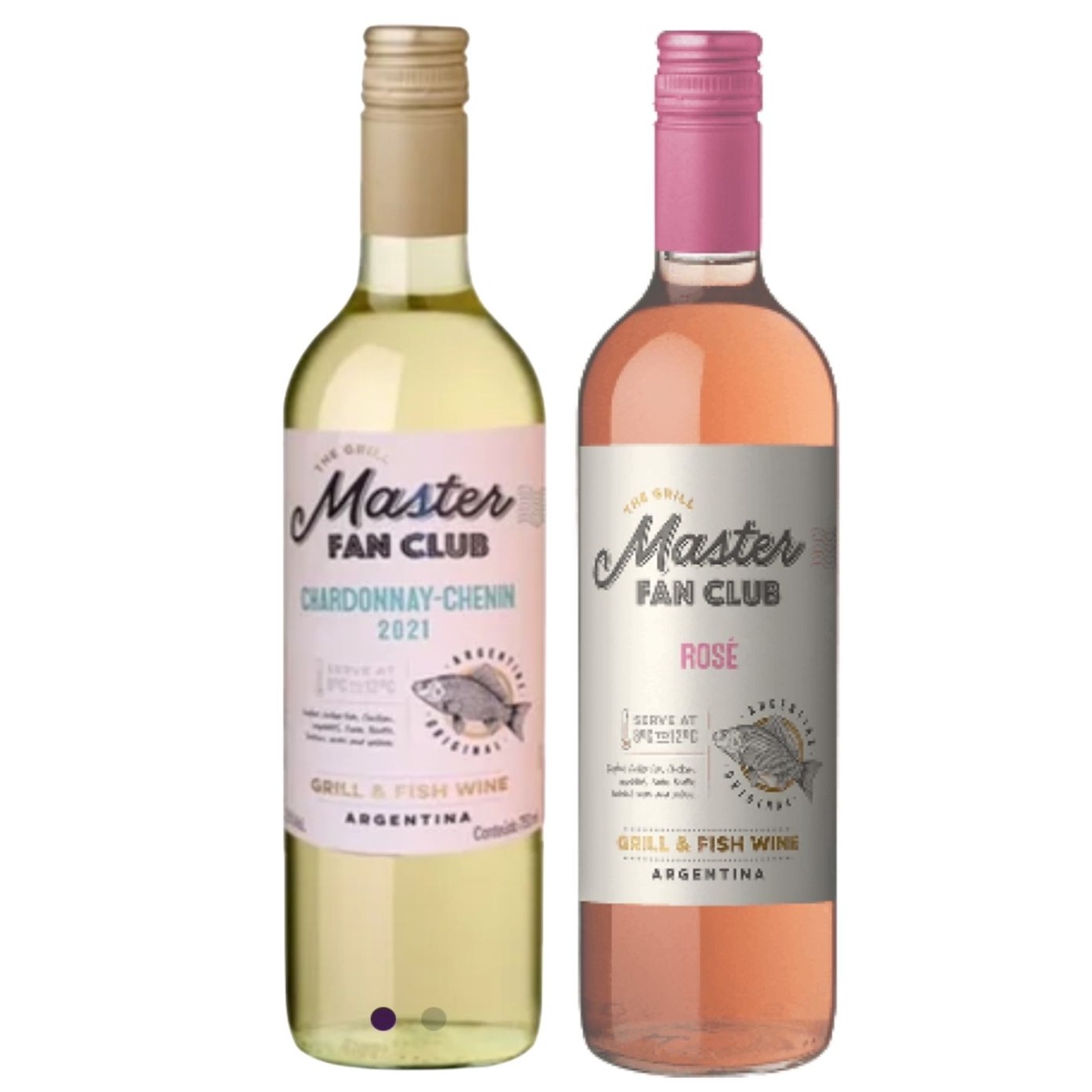 Dupla The Grill Master Branco e Rosé | Argentina |