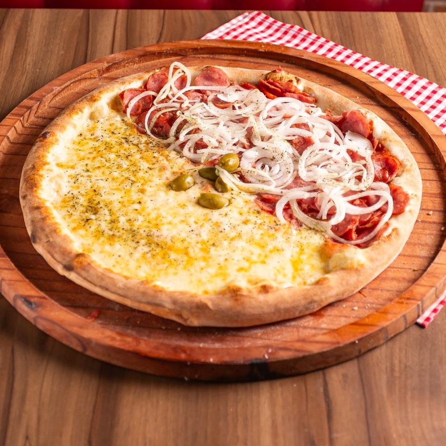 Pizza Grande - 2 Sabores 