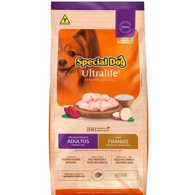Special Dog Ultralife Raças Pequenas Frango e Arroz