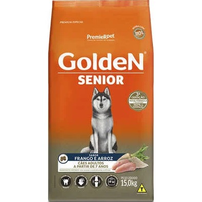Golden Sênior Raças Medias e Grandes