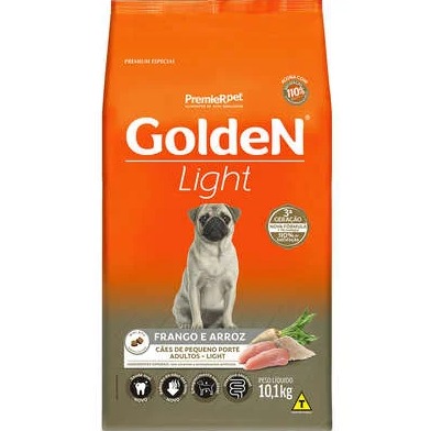 Golden Light Adulto Raças Pequenas 10kg