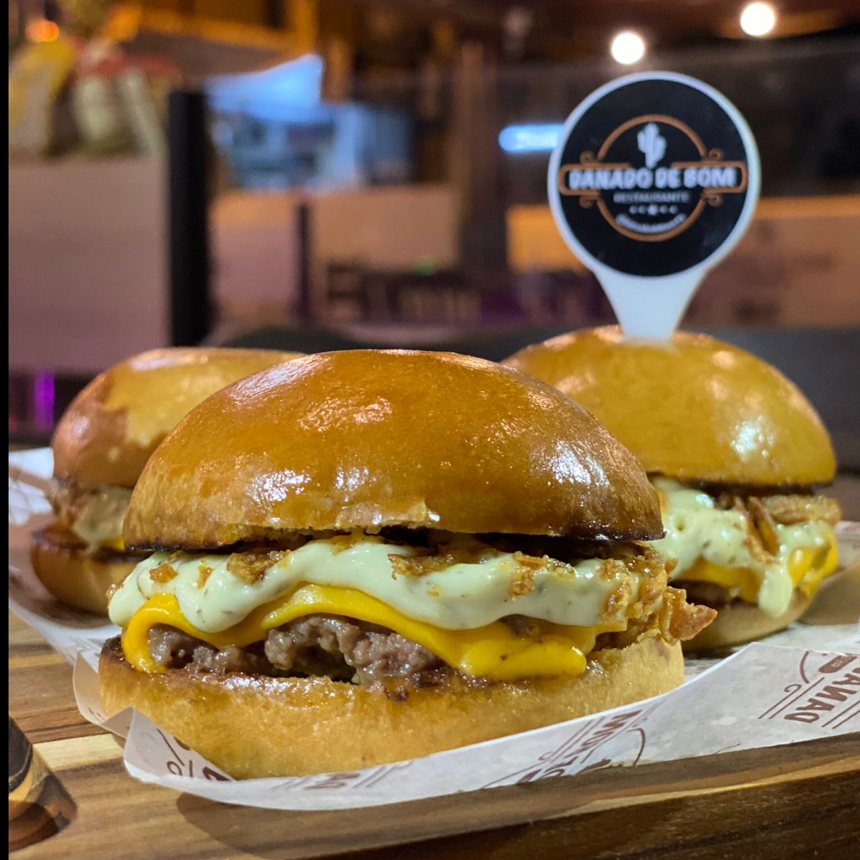 MINI BURGUERS CHEESE