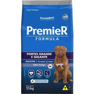 Premier Adulto Raças Grandes 15kg