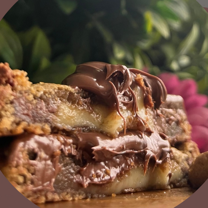 Cookie de Ninho com avelã 