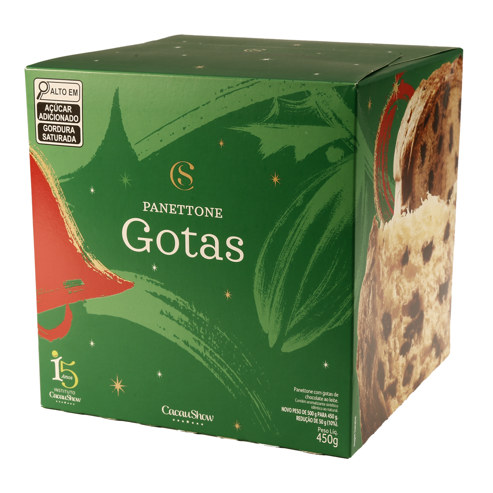 Panetone de Gotas 450g