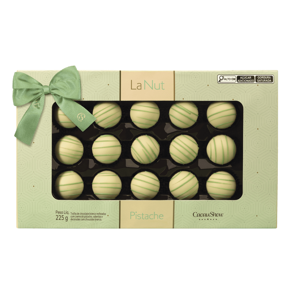 Caixa Lanut de Tufas Pistache 225g