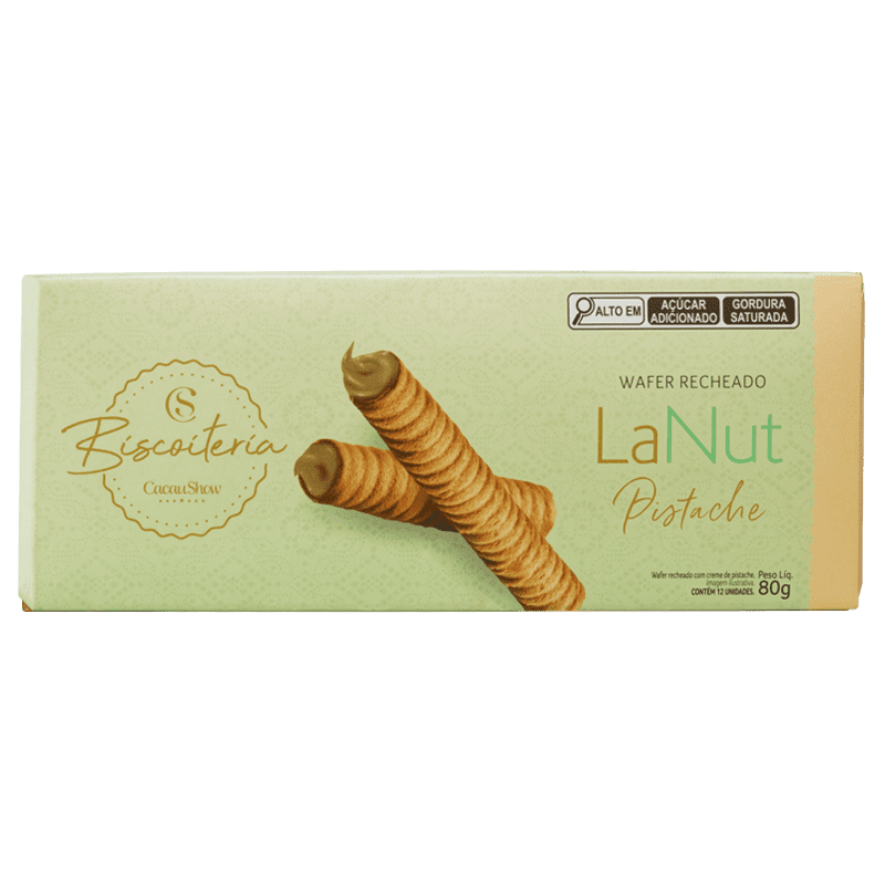 Wafer Pistache 80g