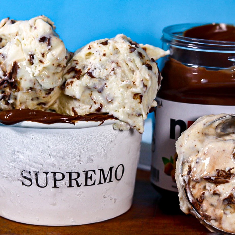 Sorvete Ninho c/ Nutella
