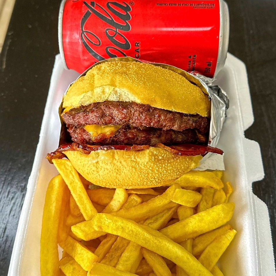 Combo Individual Bacon + Fritas + Coca