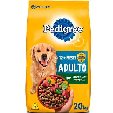 Pedigree Adulto Carne e Vegetais