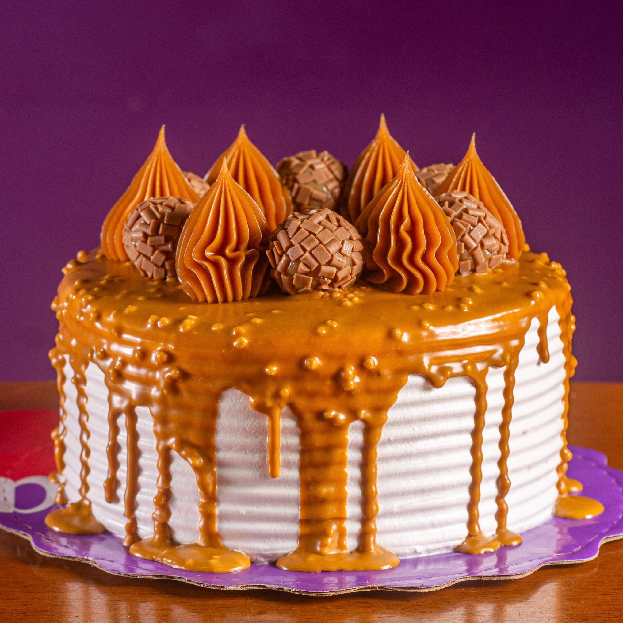 Bolo de Caramelo Salgado