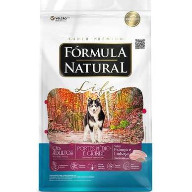 Formula Natural Life Adulto Raças Medias e Grandes