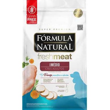 Fórmula Natural Fresh Meat Adultos Raças Médias
