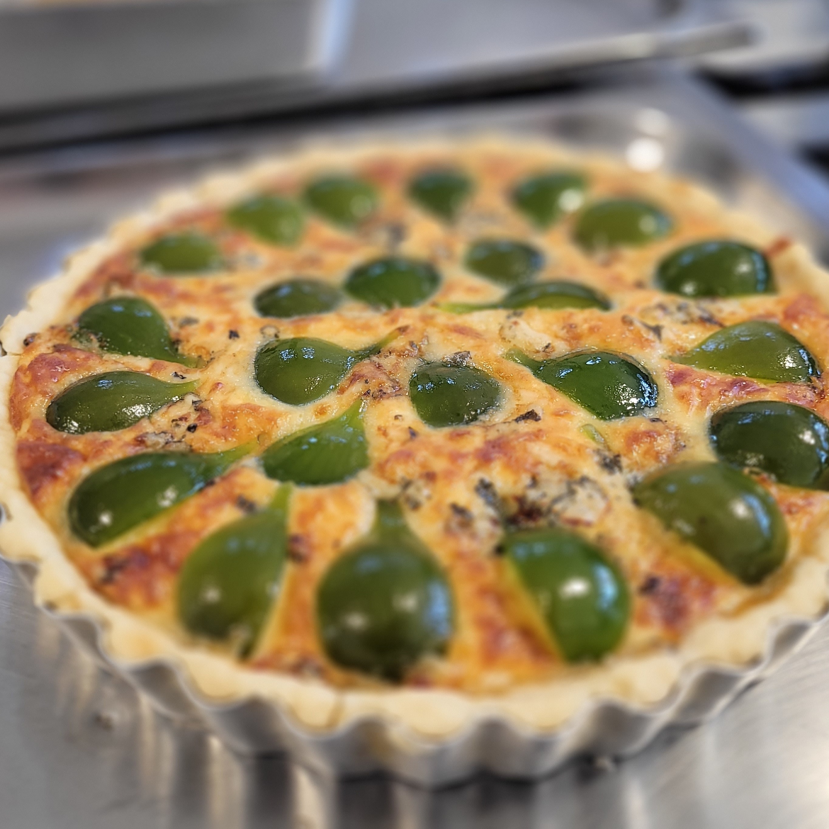QUICHE DE FIGO C/ GORGONZOLA FESTIVO